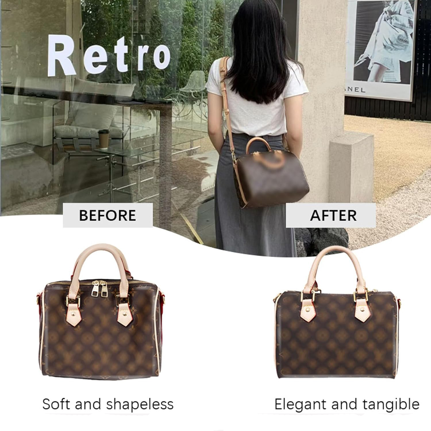 Detachable Felt Purse Insert O - Travel Accessories Luxury incelemesi ve fiyatı