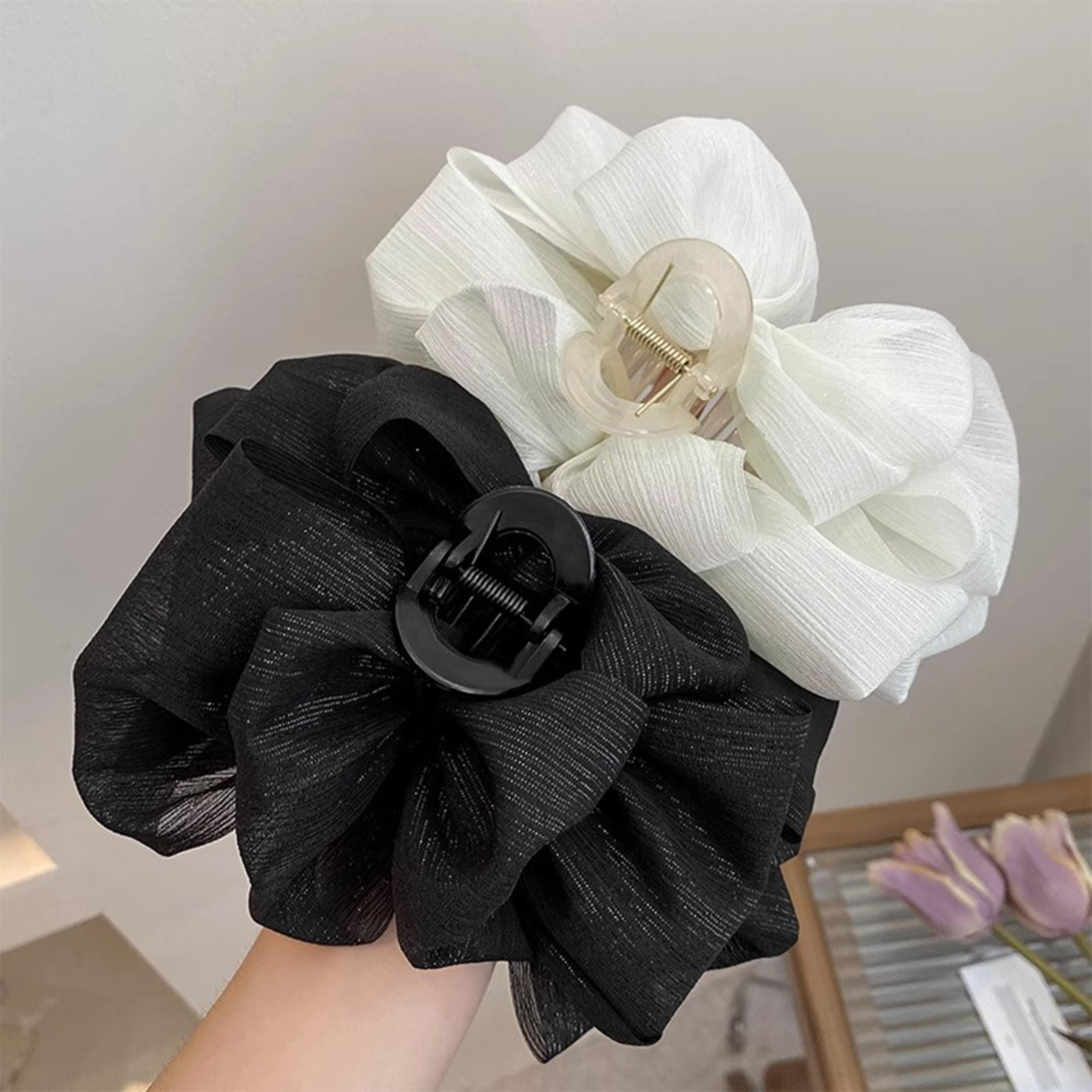Elegant Bow Hair Claw For Wome - Travel Accessories Shops incelemesi ve fiyatı