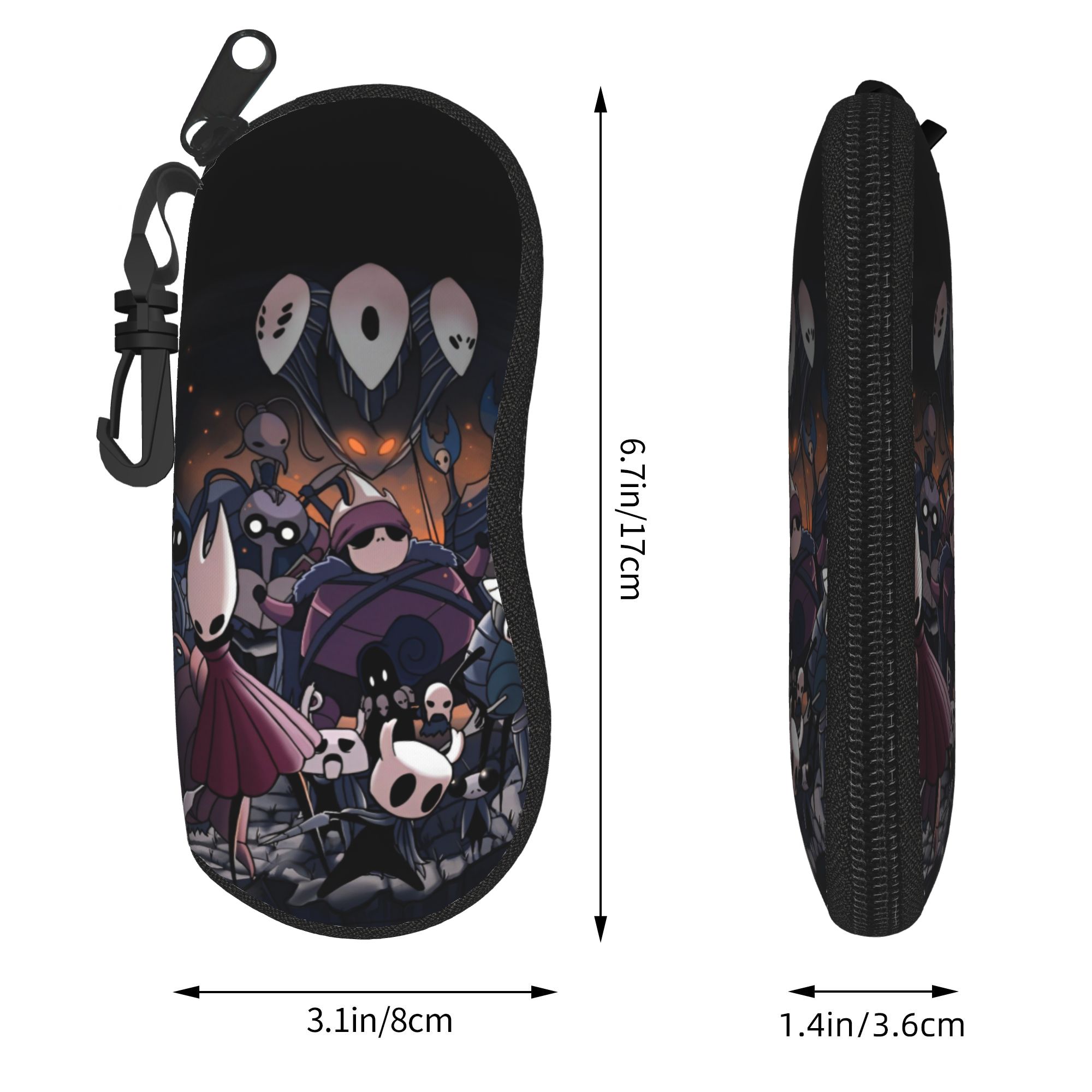 Hollow Knight Glasses Case Cov - Travel Accessories Pouch For Men incelemesi ve fiyatı