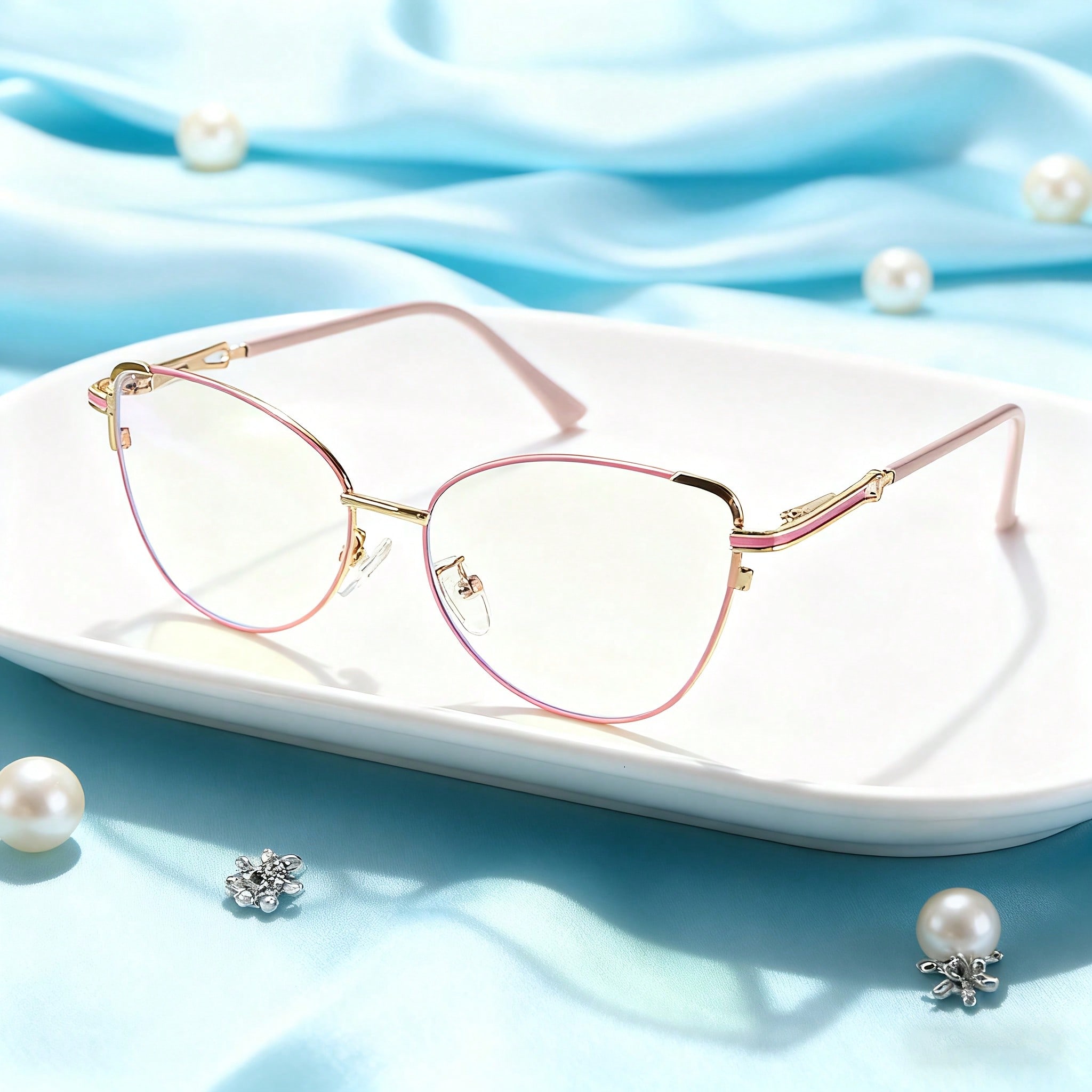 1 pair of women's cat eye deco - Travel Accessories Luxury incelemesi ve fiyatı