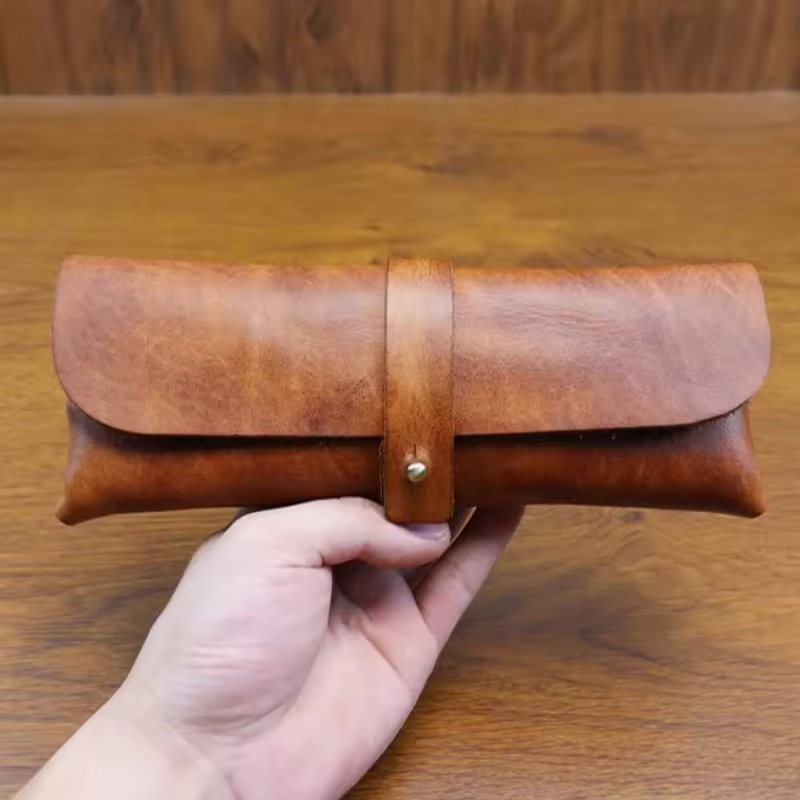 Vintage Cow Leather Pipe Bag H - Travel Accessories Pouch For Men incelemesi ve fiyatı