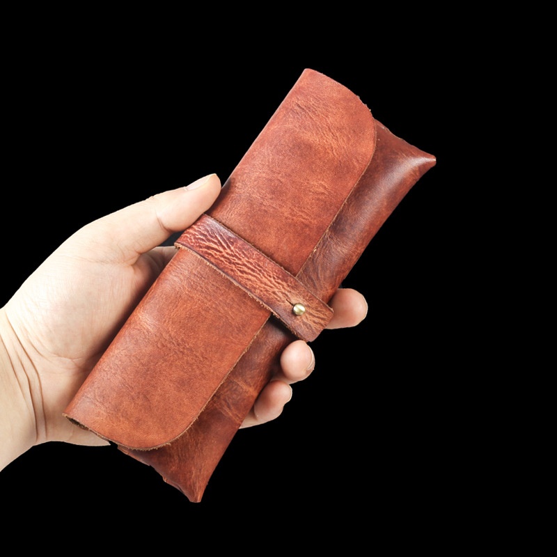 Vintage Cow Leather Pipe Bag H - Travel Accessories Pouch For Men incelemesi ve fiyatı