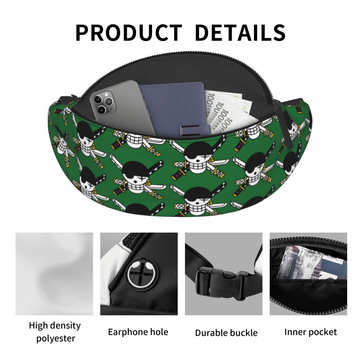 Custom Classic Anime Z-Zoroes  - Travel Accessories Pouch For Men incelemesi ve fiyatı