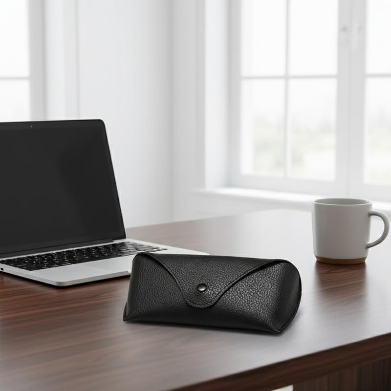 PU Leather Sunglasses Case Com - Travel Accessories Pouch For Men incelemesi ve fiyatı