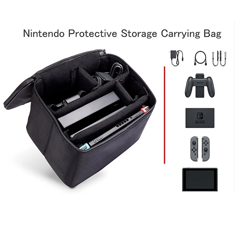 Carry Case For Nintendo Switch - Travel Accessories Kit Bag incelemesi ve fiyatı