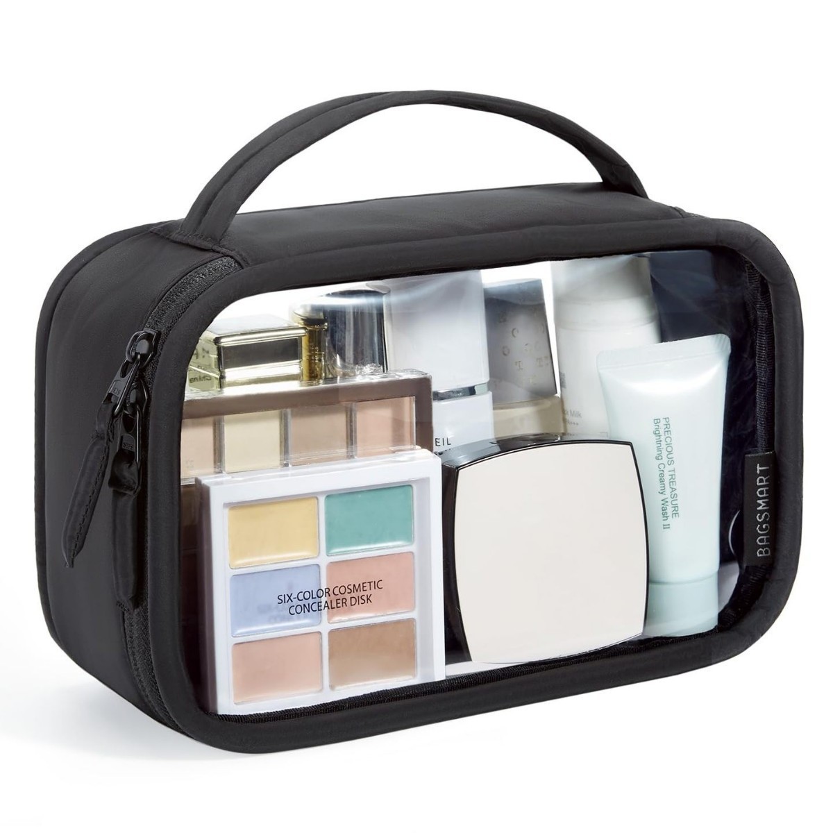 TSA-Approved  PVC Clear Makeup - Toiletry Bag Tsa incelemesi ve fiyatı