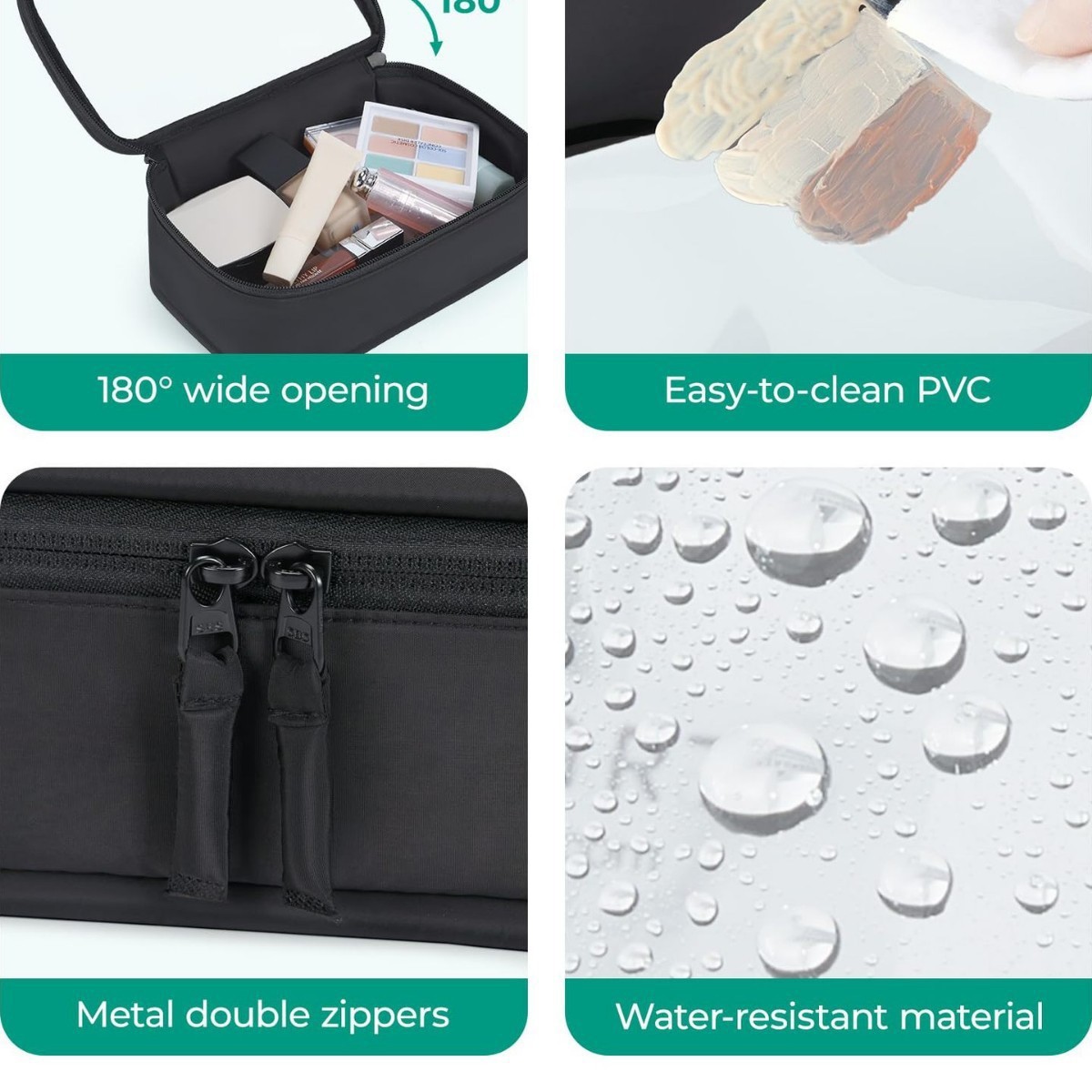 TSA-Approved  PVC Clear Makeup - Toiletry Bag Tsa incelemesi ve fiyatı
